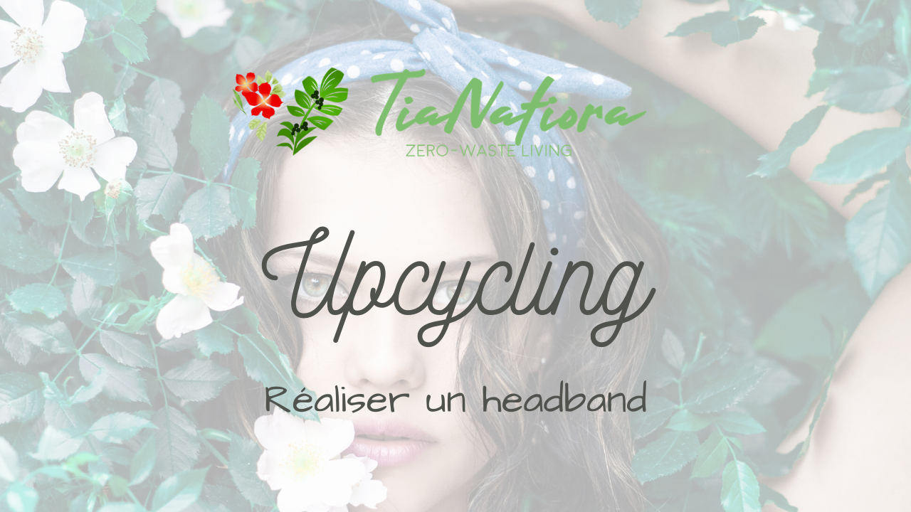 VLOG – Diy headband – zéro déchet – Réutiliser